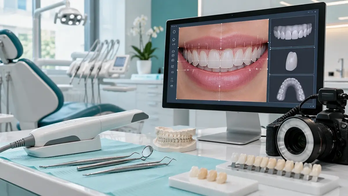 Digital Smile Design e mock-up: progettare il sorriso prima delle faccette